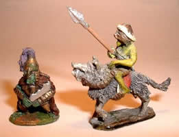 Command Goblin with Wolf-rider
