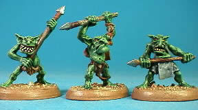 Goblins with spears